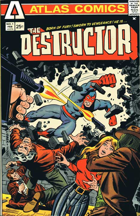The Destructor #1 cover