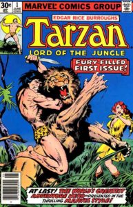 Tarzan (Marvel) #1 cover