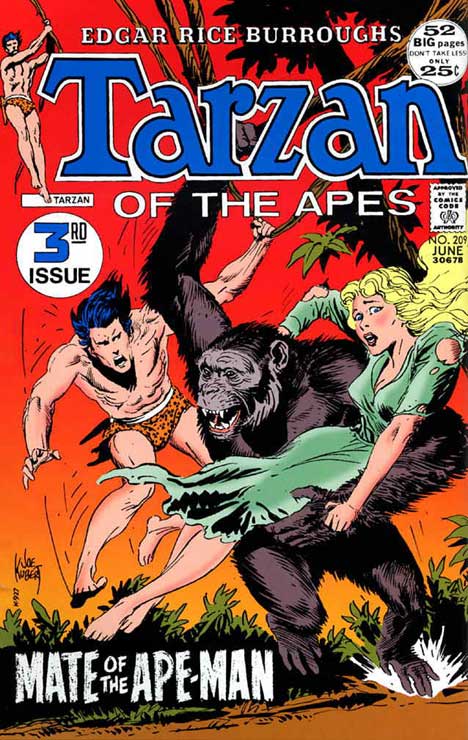 Tarzan (DC) #209 cover