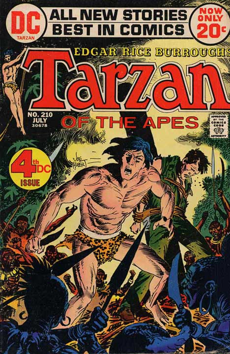 Tarzan (DC) #210 cover