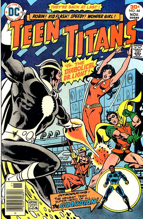 Teen Titans #44 cover