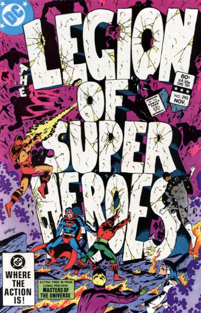 The Legion of Super-Heroes (1980) #293 cover