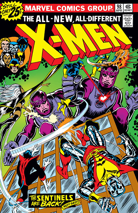 X-Men #98 cover