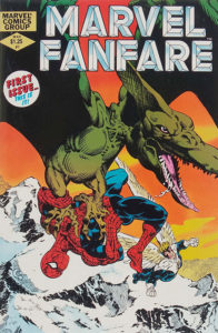 Marvel Fanfare #1 cover