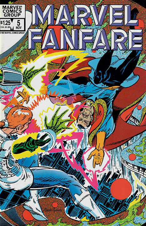Marvel Fanfare #5 cover