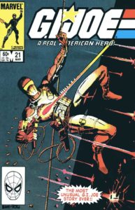 G.I. Joe A Real American Hero #21 cover