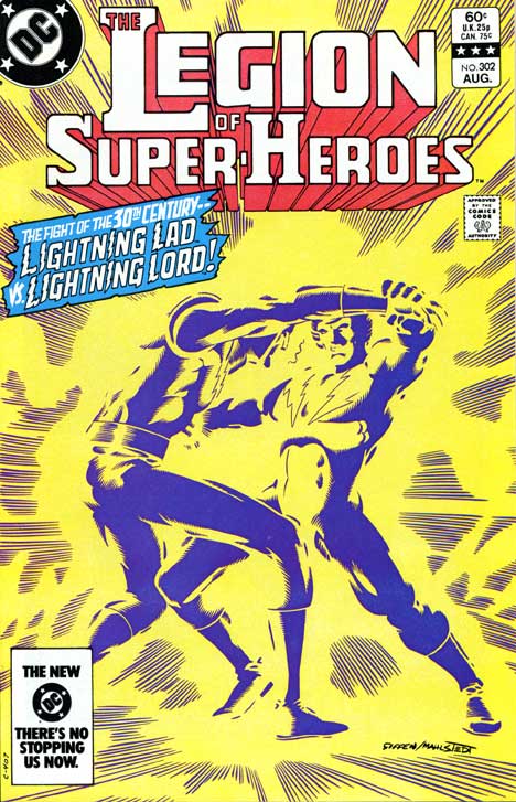 The Legion of Super-Heroes (1980) #302 cover
