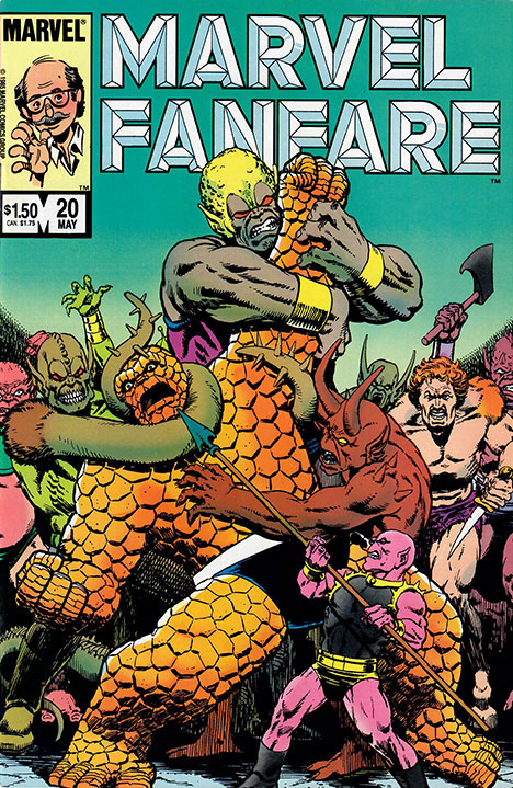Marvel Fanfare #20 cover