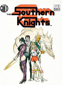 The Southern Knights #2 cover