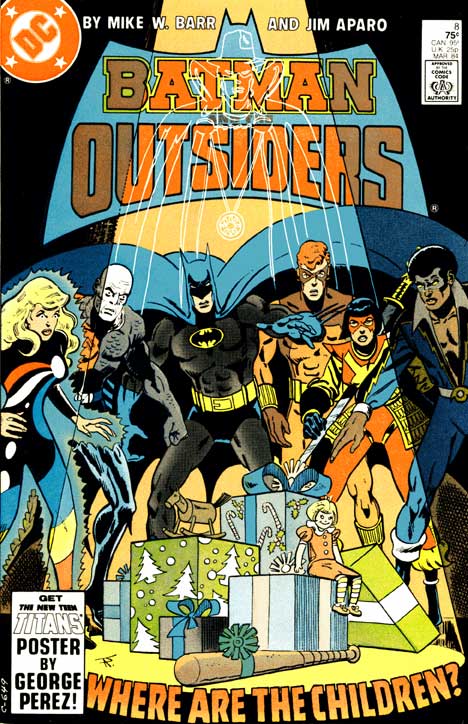 Batman and the Outsiders #8 cover