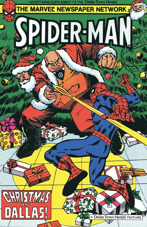 Spider-Man: Christmas In Dallas cover