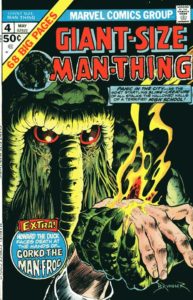 Giant-Size Man-Thing #4 cover