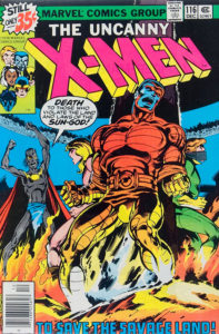 X-Men #116 cover