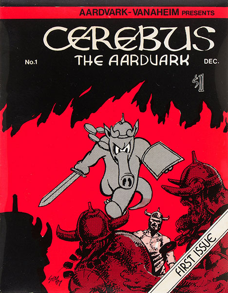 Cerebus the Aardvark #1 cover