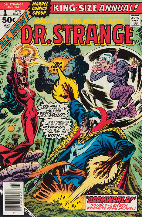 Doctor Strange Annual #1 cover
