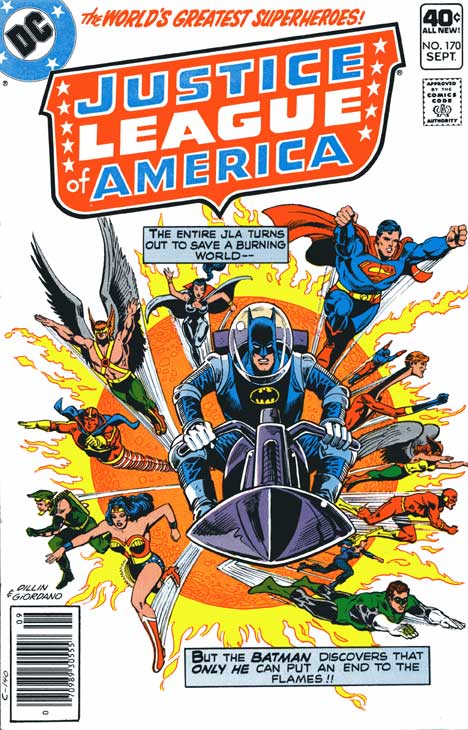 Justice League of America #170 cover