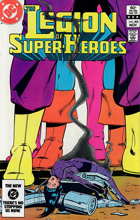 The Legion of Super-Heroes (1980) #305 cover