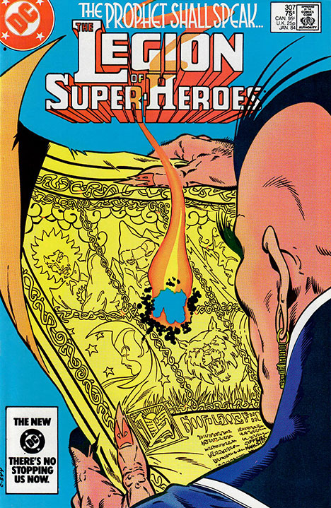 The Legion of Super-Heroes (1980) #307 cover