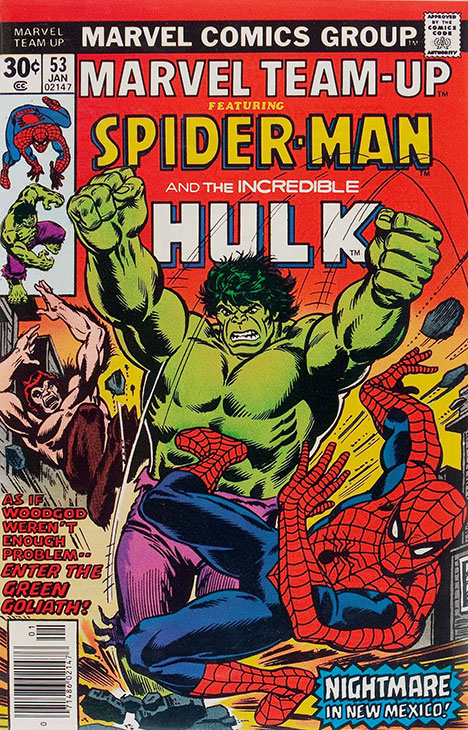 Marvel Team-Up #53 cover