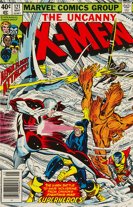 X-Men #121 cover