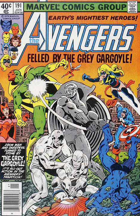 The Avengers #191 cover