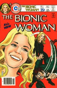 The Bionic Woman #1 cover