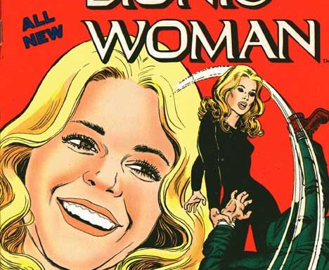 The Bionic Woman #1 cover