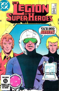 The Legion of Super-Heroes (1980) #312 cover