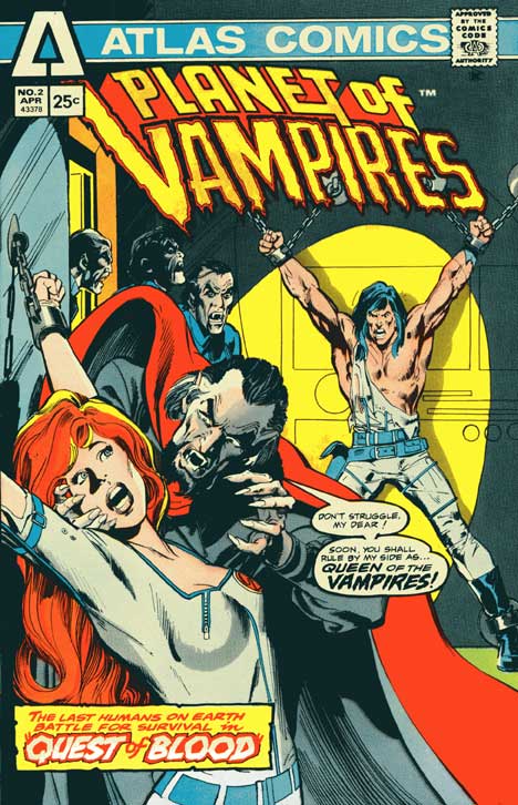 Planet of Vampires #2 cover