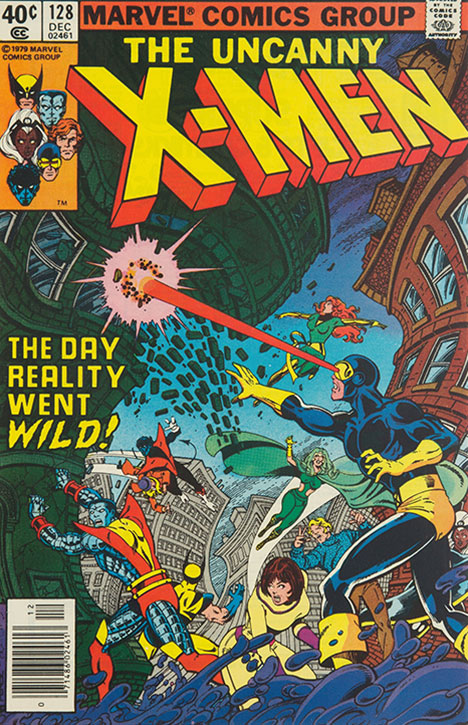 X-Men #128 cover