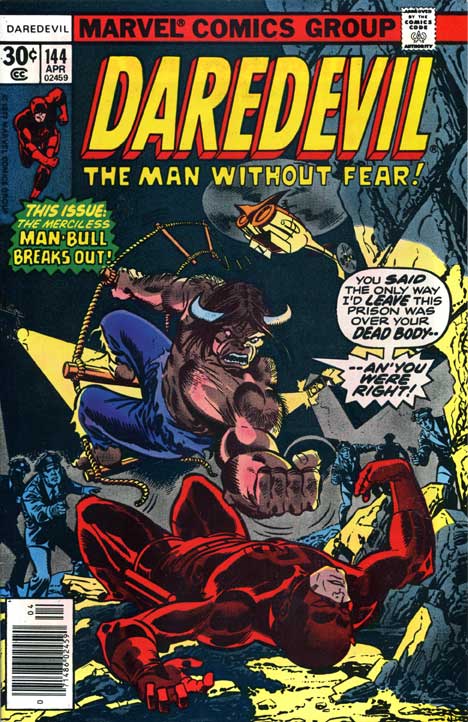 Daredevil #144 cover
