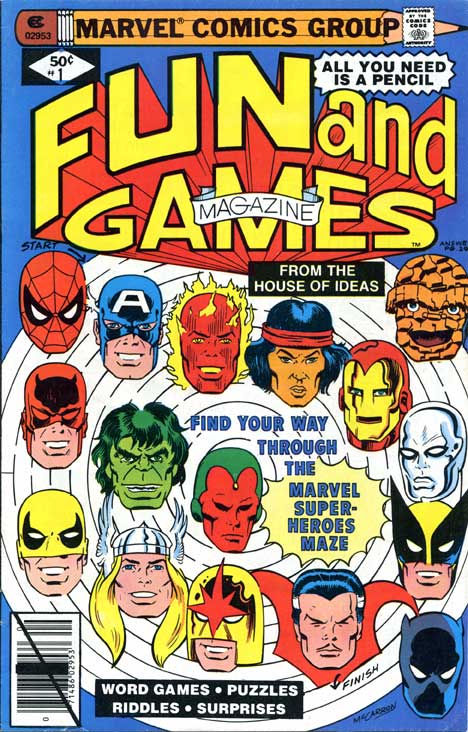 Fun and Games Magazine #1 cover