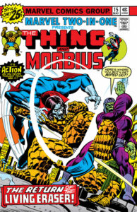 Marvel Two-in-One #15 cover