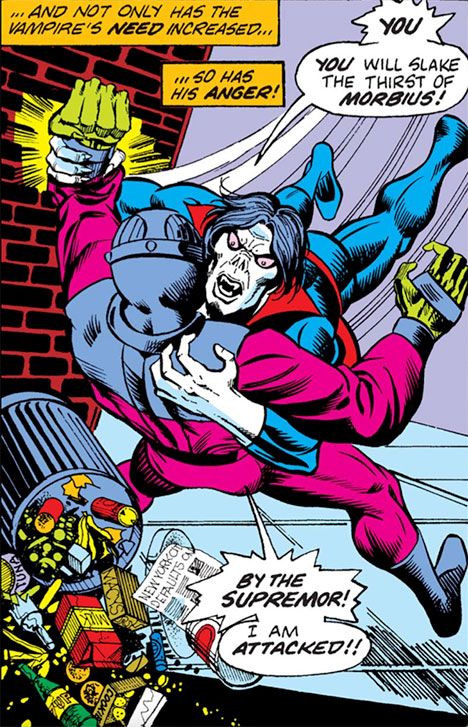 Panel from Marvel Two-in-One #15