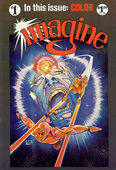 Imagine #1 (second printing) cover