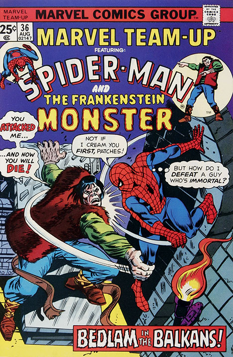 Marvel Team-Up #36 cover