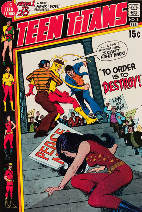 Teen Titans #31 cover