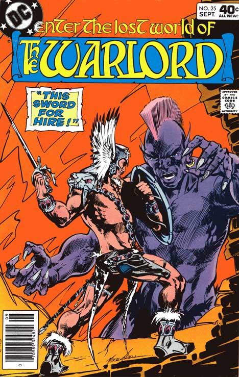 Warlord #25 cover