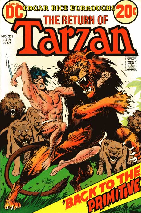 Tarzan #221 cover