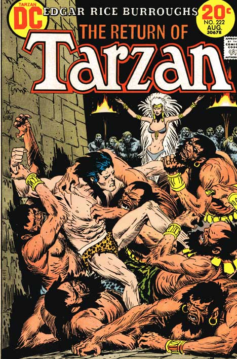 Tarzan #222 cover
