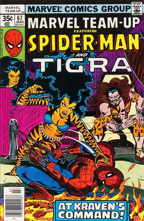 Marvel Team-Up #67 cover