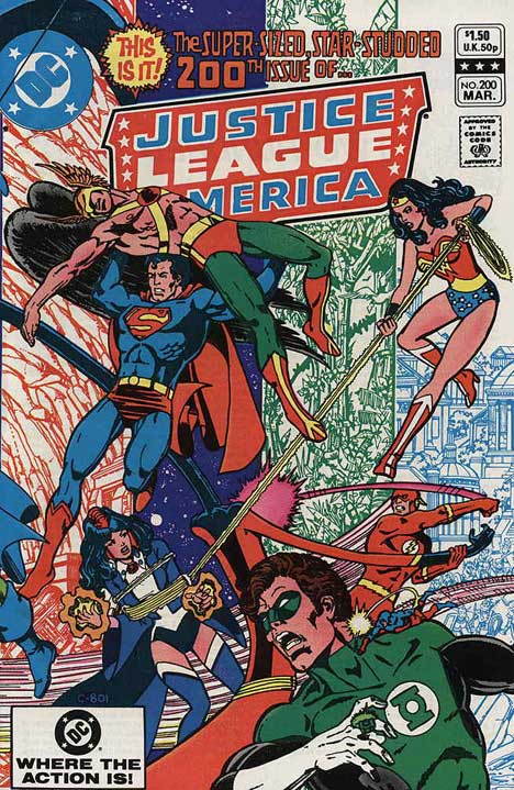 Justice League of America #200 cover