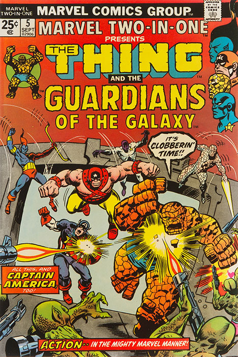 Marvel Two-in-One #5 cover