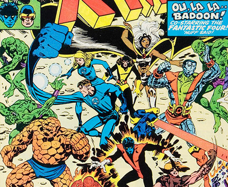 X-Men Annual #5 cover