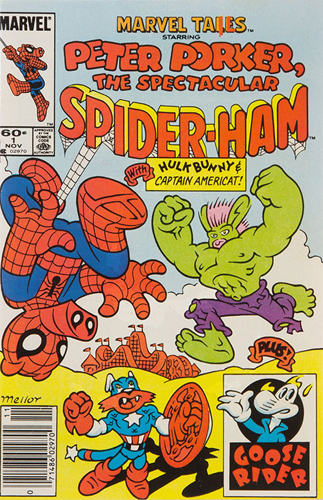 Marvel Tails Starring Peter Porker, the Spectacular Spider-Ham #1 cover