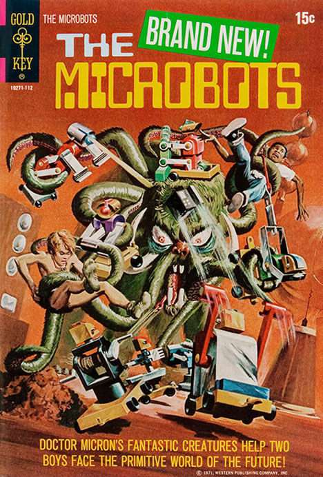 The Microbots #1 cover