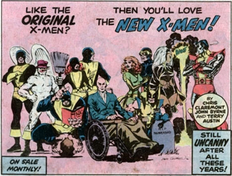 X-Men ad