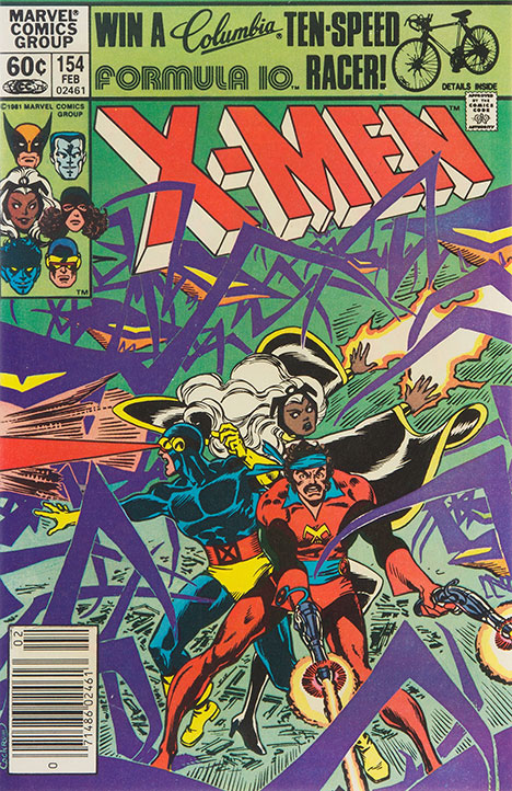 The Uncanny X-Men #154 cover