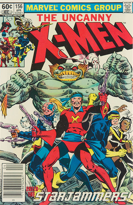 The Uncanny X-Men #156 cover