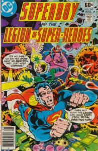Superboy & the Legion of Super-Heroes #242 cover